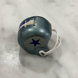 Vintage Dallas Cowboys mini gumball football helmet, a collectible